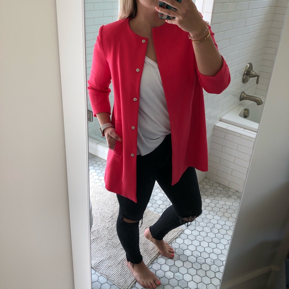 Pink Zara jacket. Size S.